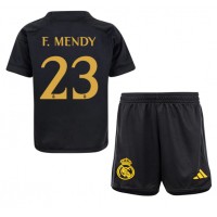 Camisa de time de futebol Real Madrid Ferland Mendy #23 Replicas 3º Equipamento Infantil 2023-24 Manga Curta (+ Calças curtas)